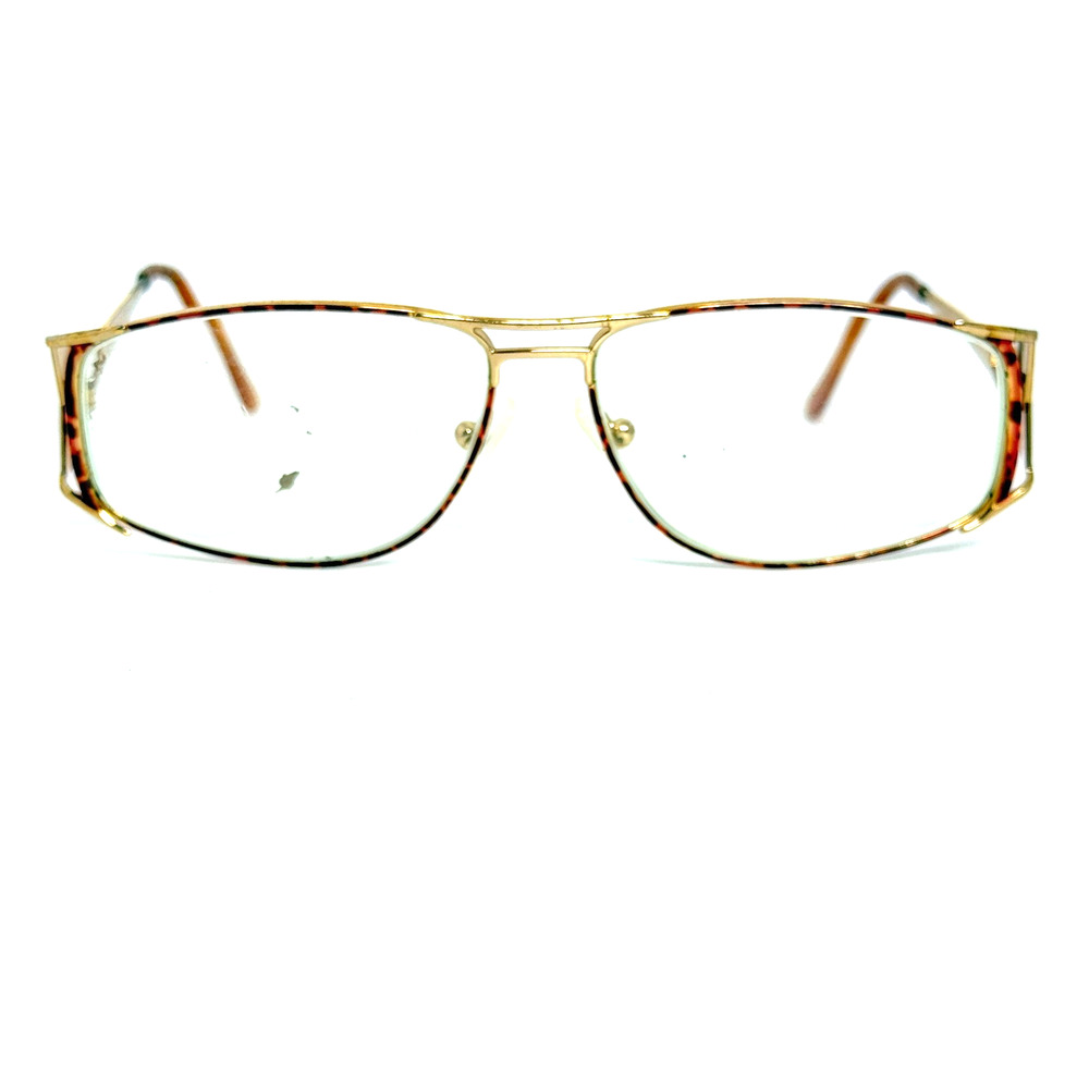 Genny 579 5008 Eyeglasses‎ Frame Italy 59 13 130mm Women Gold Tortoise 20477